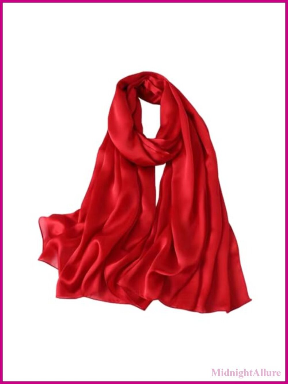 100% Mulberry Silk Long Scarf Women Large Oblong Shawl Gift Packed